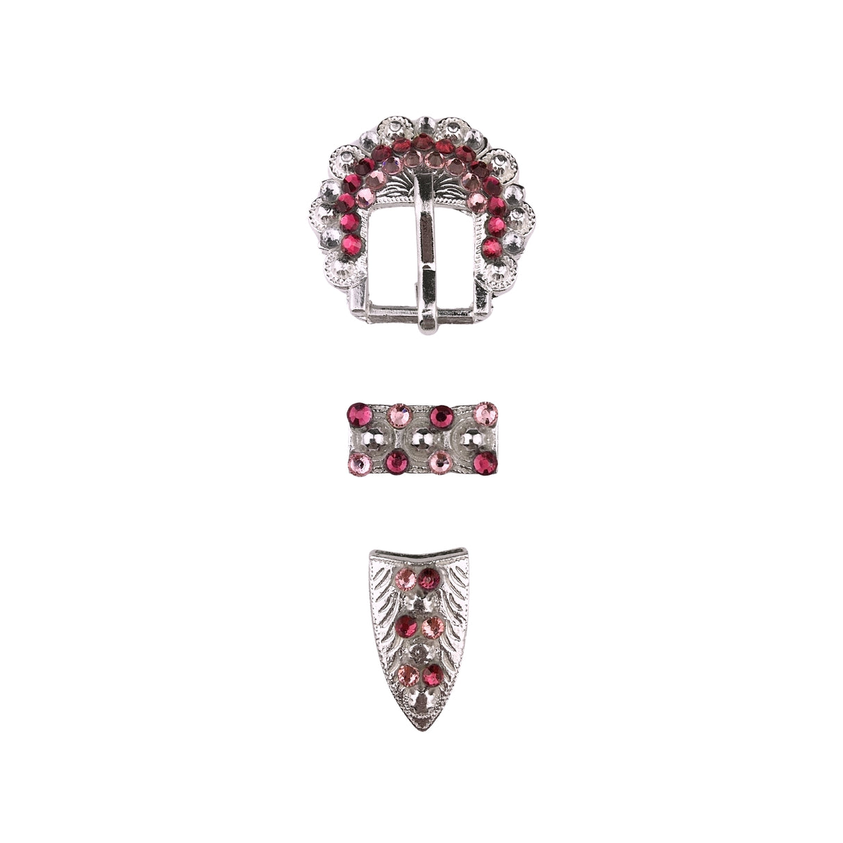 Schnalle Berry Buckle Strass mit Endkappe