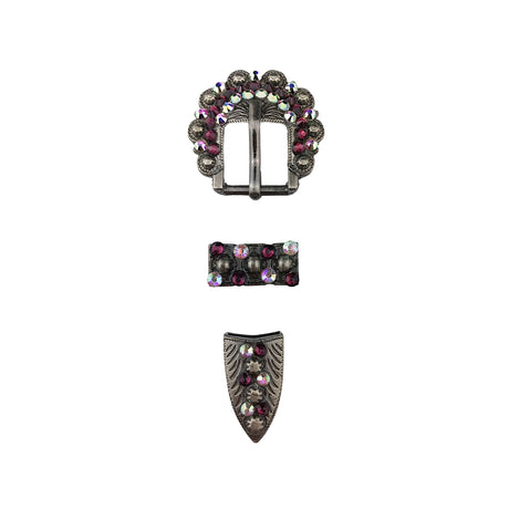 Schnalle Berry Buckle Strass mit Endkappe