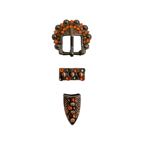 Schnalle Berry Buckle Strass mit Endkappe