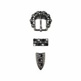 Schnalle Berry Buckle Strass mit Endkappe