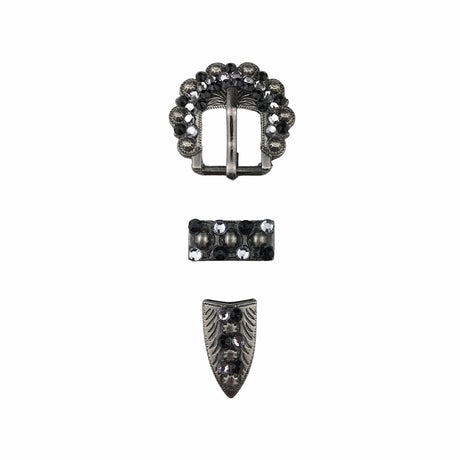 Schnalle Berry Buckle Strass mit Endkappe