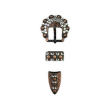 Schnalle Berry Buckle Strass mit Endkappe