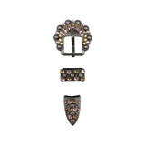 Schnalle Berry Buckle Strass mit Endkappe