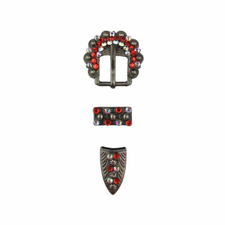 Schnalle Berry Buckle Strass mit Endkappe