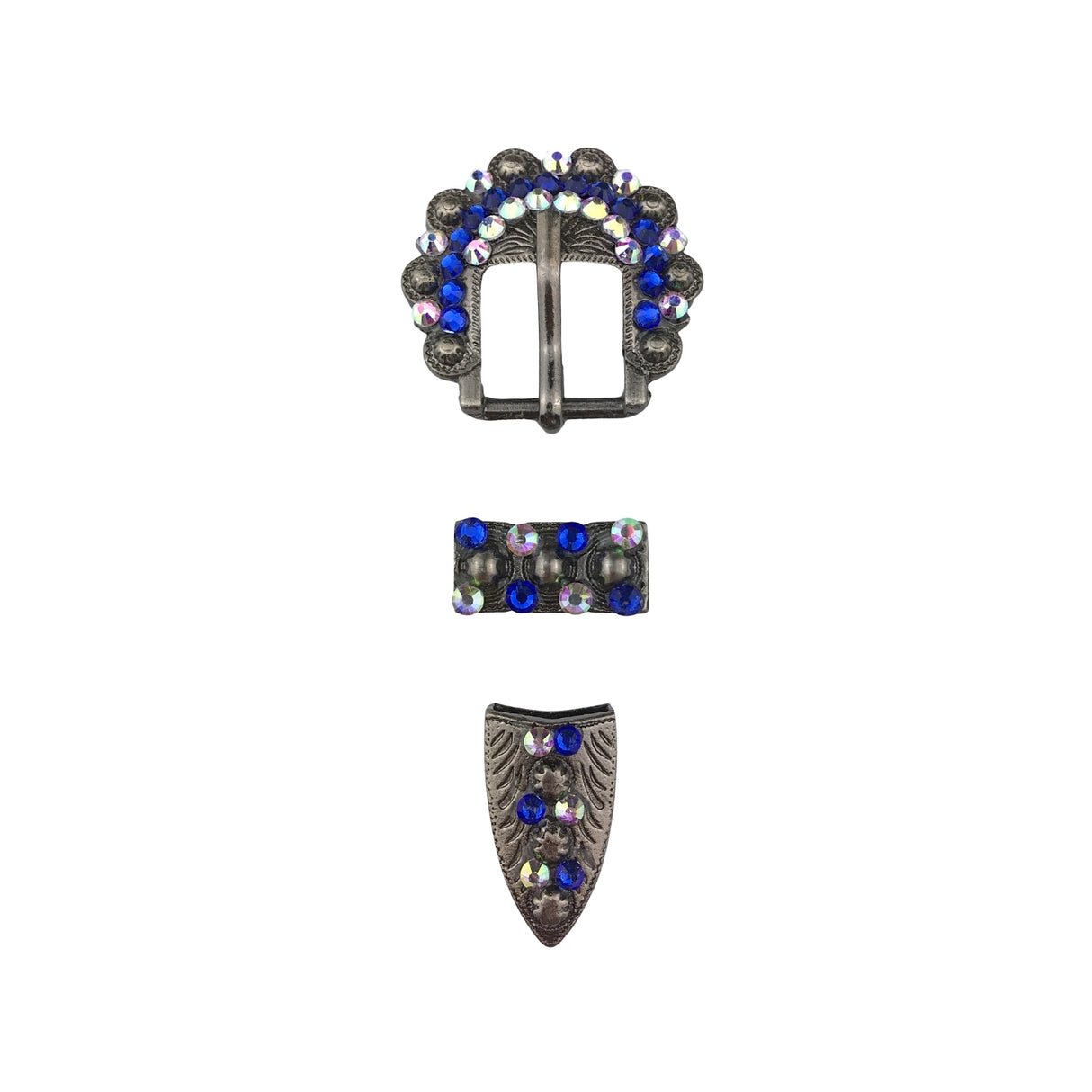 Schnalle Berry Buckle Strass mit Endkappe