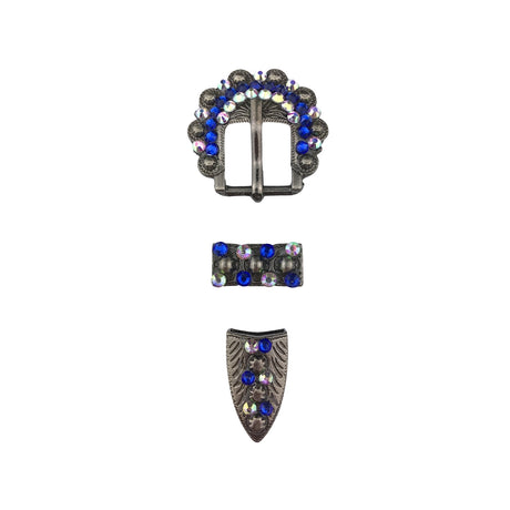 Schnalle Berry Buckle Strass mit Endkappe