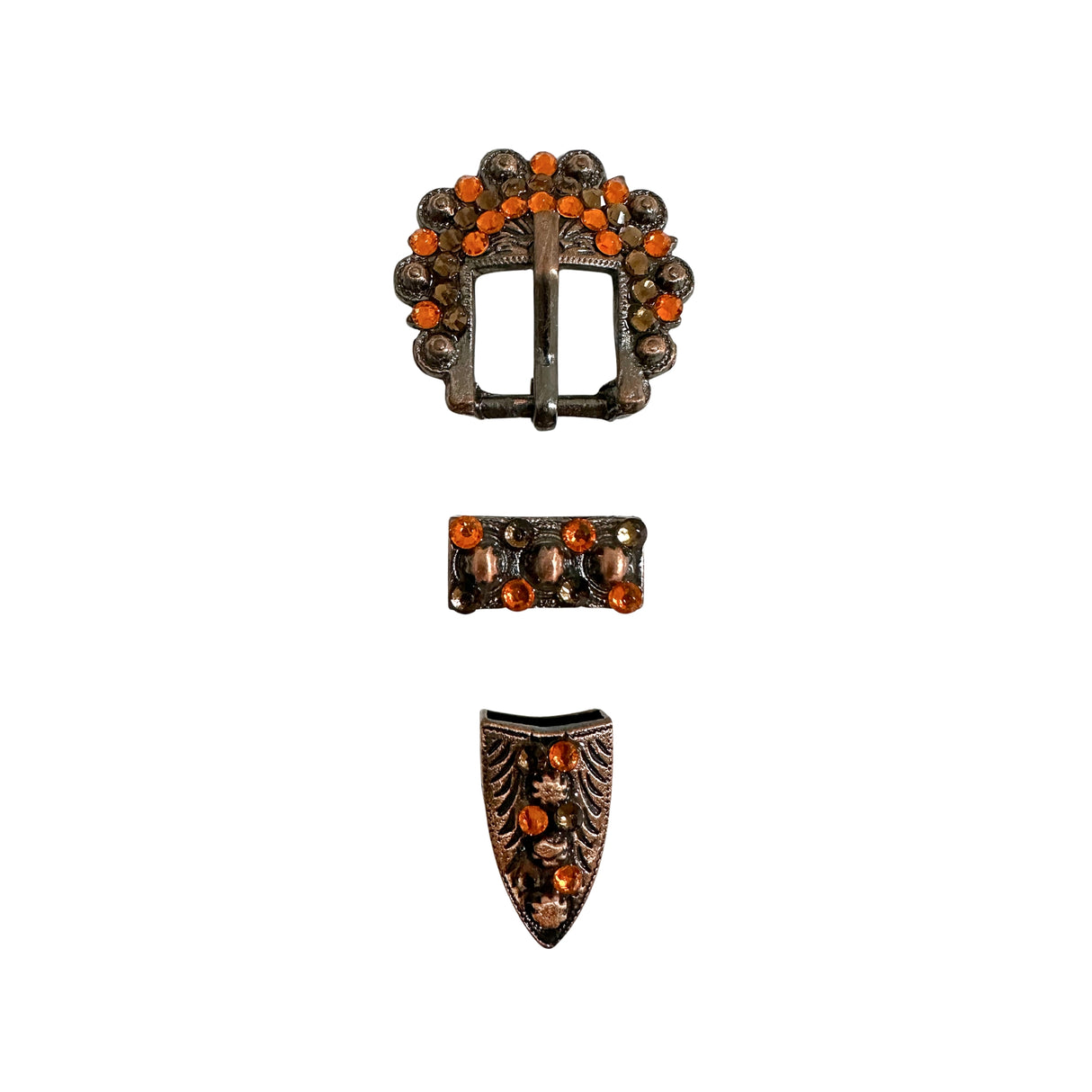 Schnalle Berry Buckle Strass mit Endkappe