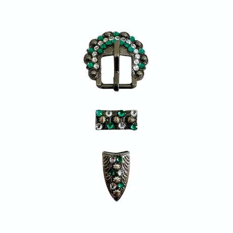 Schnalle Berry Buckle Strass mit Endkappe