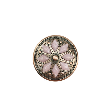 Starflower Concho mit Steinen