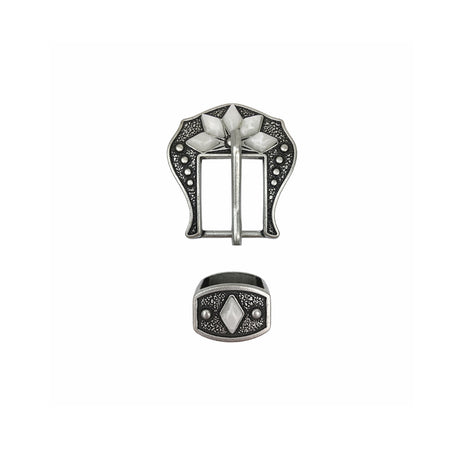 Schnalle Starflower Buckle mit Steinen