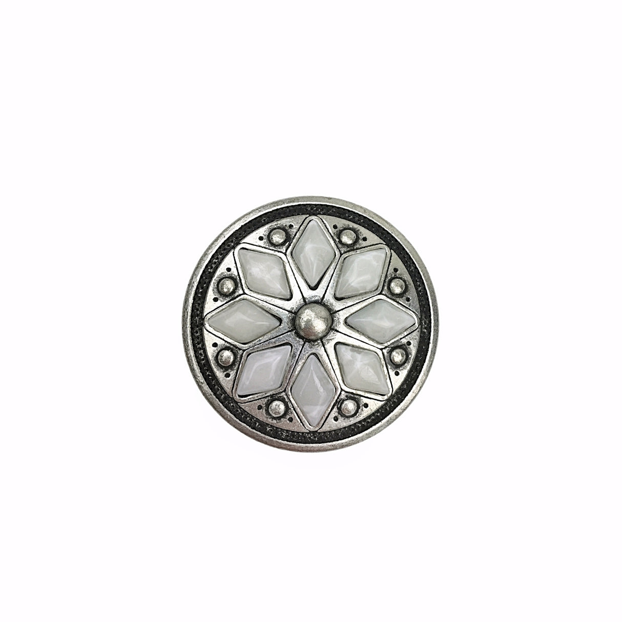 Starflower Concho mit Steinen
