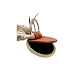 Cinch Guard-Set aus Leder mit abnehmbaren Wollfilzauflagen