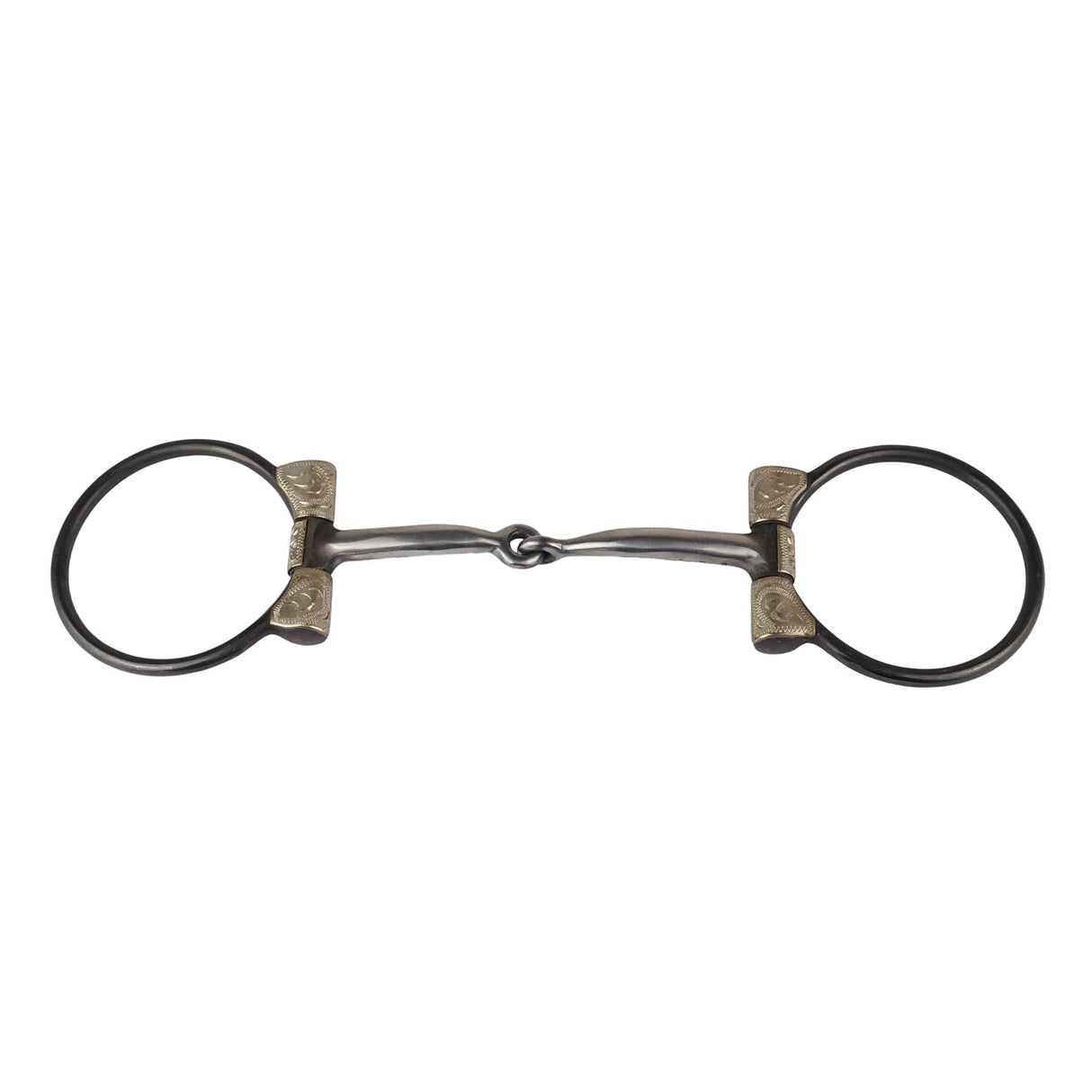 Snaffle Bit - Black Steel Showbit