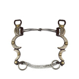 Snaffle Bit with Shanks - Silver Moon